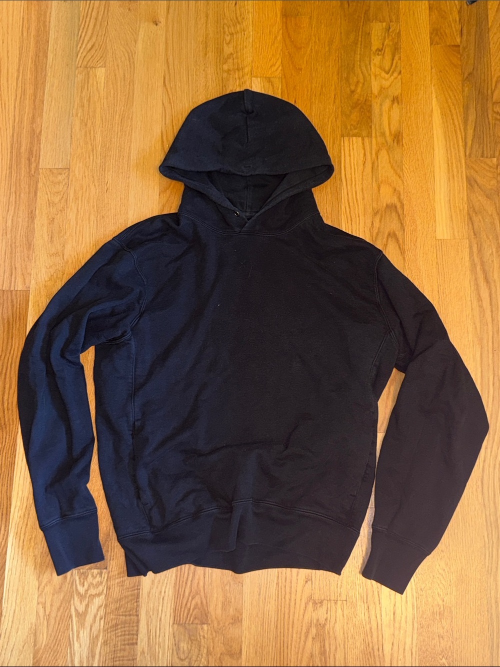 Plain black Uniqlo Hoodie